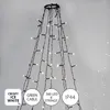 Lampki choinkowe LED 360 diod 8 linii z pierścieniem białe Podgląd zdjęcia produktu 12