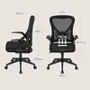 WOLTU Bürostuhl ergonomisch, 360° drehbar und Produktbild-Vorschau 3