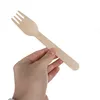Set di forchette monouso 100 pezzi posate in legno Anteprima dell’immagine prodotto 8