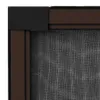 vidaXL Ausziehbarer Insektenschutz für Fenster Braun Produktbild-Vorschau 6