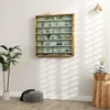 HOMCOM Vitrine pour collection vitrine murale 80 x 9,5 x 83 Voir les images du produit 7