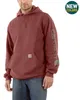 Carhartt Herren Hoodie Loose Fit Midweight Logo Sleeve Produktbild-Vorschau 4
