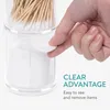 Navaris 2x Aufbewahrung für Wattestäbchen stapelbar - Produktbild-Vorschau 3