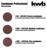 kwb 818288 Papier abrasif grain num 60, 80, 120, 180 (L x Voir les images du produit 6