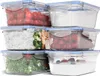 classbach Frischhaltedosen mit Deckel | 6er Set | 100% Produktbild-Vorschau 8
