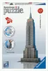 The image shows the packaging of a 3D puzzle of the Empire State Building. Náhled obrázku produktu