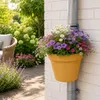 Benza Regenrohr Blumentopf Ockergelb – 3er-Set – Ø 23,5 x Produktbild-Vorschau 2