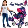Puppenwagen 3-in-1 – Gondel und Buggy mit Tasche und Produktbild-Vorschau 1