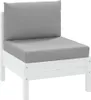 A single outdoor chair cushion set on a white background. Produktbild-Vorschau