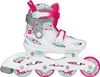 Nijdam inline-Skates SK8 Star 82A weiß/fuchsia Größe 25-28 Produktbild-Vorschau 1