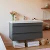 Waschtisch Set Lara | Waschbecken mit Unterschrank 100 cm | Produktbild-Vorschau 2