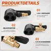 2er-Set Presta auf Auto Ventil Adapter, Messing, 7,8mm, Produktbild-Vorschau 5