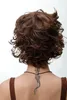 WIG ME UP Perücke kurz wild Locken braun YZF-41008-8 Produktbild-Vorschau 4