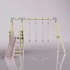 OutdoorToys Schaukel Möwe aus Holz in Rosa Altrosa Produktbild-Vorschau 2