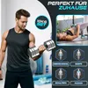 Set di 2 manubri RE:SPORT® in acciaio massiccio, turchese, Anteprima dell’immagine prodotto 6