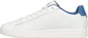 Side view of a white sneaker with blue accents. Produktbild-Vorschau