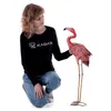 KADAX Flamingo Statue 76 cm, große Gartenfigur aus Produktbild-Vorschau 5