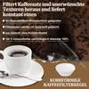 300 Stück 80/200mm Korbfilter Kaffeefilter - kompatibel mit Produktbild-Vorschau 4