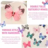 100 Stück 3D Schmetterlinge Organza mit Strasss Produktbild-Vorschau 4
