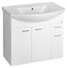 Aqualine ZOJA onderkast, 82,8 x 74 x 34,3 cm, wit Productafbeelding-voorbeeld 1