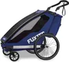 FUXTEC Fahrradanhänger Sportfux Blau FX-FA1  | 2 Sitzplätze Produktbild-Vorschau 3