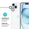 3x Schutzglas Panzerfolie für iPhone 15 Plus Anbringhilfe + Produktbild-Vorschau 9