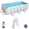 Bestway Power Steel™ Frame Pool Komplett-Set, eckig, Produktbild-Vorschau 13