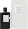 A black perfume bottle and its white packaging are displayed side-by-side against a white background. Voir les images du produit