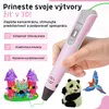 Fleau Kids 3D Pero Starter Pack Ružová XXL - 150m Filamentu Náhľad obrázku produktu 4