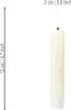 Lumineo Batterie LED Stabkerzen Creme Ø 2,2 cm Höhe 14,5 cm Produktbild-Vorschau 7