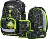 A set of school bags and accessories with a geometric pattern. Náhled obrázku produktu
