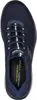 A top-down view of a navy blue Skechers shoe. Produktbild-Vorschau