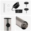 vidaXL Pied de parasol en acier inoxydable naturel 0,63 kg Voir les images du produit 4
