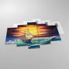 Bilder auf glas - Meer Welle Boot - 150x100cm - Glasbilder Produktbild-Vorschau 2