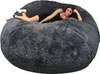 Pouf géant déhoussable Fourrure artificielle BANANAIR 200 Voir les images du produit 7
