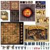 A collage of various components and artwork related to the Heroquest Ogre Horde Quest Pack board game. Anteprima dell’immagine prodotto