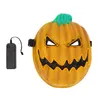 LED Halloween Kürbismaske mit 3 Leuchtmodi – Leuchtende Produktbild-Vorschau 1