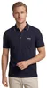 BOSS Polo Paule 4 dunkelblau Slim Fit Baumwolle Produktbild-Vorschau 1