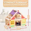 Marionette Wooden Toys Poppenhuis Houten Poppenhuis incl. Productafbeelding-voorbeeld 5