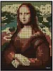 Mona Lisa Gemälde aus Klemmbausteinen, 3262 Teile Mosaik Produktbild-Vorschau 1