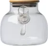 Teekanne / aus Glas mit Bambusdeckel und Ausgießsieb / Produktbild-Vorschau 2