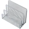 helit Briefständer Mesh H2518300 14x7x9,7cm 3Fächer Metall Produktbild-Vorschau 3