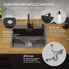 Zlewozmywak kuchenny ML-Design z wyciąganym odpływem i Podgląd zdjęcia produktu 4