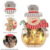 Holz Weihnachtsdekorationen LED Deko Holz Weihnachts Produktbild-Vorschau 2