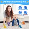 Super Wings Transforming Figuren 4 Pack, 5 cm Sally, Produktbild-Vorschau 4