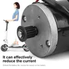 12 V 100 W vysokorýchlostný kefový motor s 384 remenicami Náhľad obrázku produktu 11