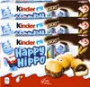 Kinder Happy Hippo wafelki mleczno-orzechowe 103,5 g Podgląd zdjęcia produktu 1