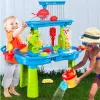 Wassertisch Sandkasten Wassereimer Kinder Garten + Stuhl Produktbild-Vorschau 11