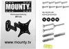 Nástěnný držák na TV MOUNTY®, otočný, naklápěcí Náhled obrázku produktu 2