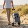 Wózek na zakupy Travelnet 40L, składany, aluminiowa rama, Podgląd zdjęcia produktu 3